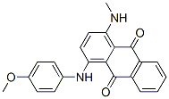 1-[(4-Methoxyphenyl)amino]-4-(methylamino)anthraquinone CAS#: 33226-98-1
