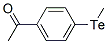 1-[4-(Methyltelluro)phenyl]ethanone CAS#: 32294-61-4