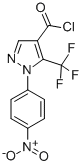 1-(4-NITROPHENYL)-5-(TRIFLUOROMETHYL)PYRAZOLE-4-CARBONYL CHLORIDE CAS#: 175137-36-7