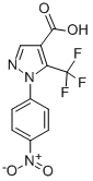1-(4-NITROPHENYL)-5-(TRIFLUOROMETHYL)PYRAZOLE-4-CARBOXYLIC ACID CAS#: 142818-03-9