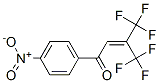 1-(4-Nitrophenyl)-4,4,4-trifluoro-3-trifluoromethyl-2-buten-1-one CAS#: 35443-90-4