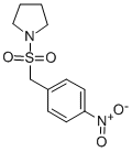 1-[[(4-Nitrophenyl)methyl]sulfonyl]-pyrrolidine CAS#: 340041-91-0