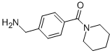 1-[4-(PIPERIDIN-1-YLCARBONYL)PHENYL]METHANAMINE CAS#: 292635-34-8