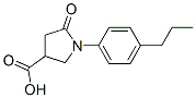 1-(4-PROPYLPHENYL)-5-OXOPYRROLIDINE-3-CARBOXYLICACID CAS#: 133747-74-7