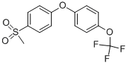 1-(4-(TRIFLUOROMETHOXY)PHENOXY)-4-(METHYLSULFONYL)BENZENE CAS#: 286844-91-5