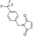 1-((4-TRIFLUOROMETHYLPHENYL)METHYL)-1H-PYRROLE-2,5-DIONE CAS#: 140481-02-3