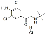 1-(4-amino-3,5-dichlorophenyl)-2-[(1,1-dimethylethyl)amino]ethan-1-one hydrochloride CAS#: 37148-49-5