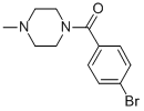 1-(4-bromobenzoyl)-4-methylpiperazine CAS#: 349395-87-5