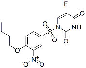 1-(4-butoxy-3-nitro-phenyl)sulfonyl-5-fluoro-pyrimidine-2,4-dione CAS#: 128887-36-5