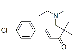1-(4-chlorophenyl)-4,4-dimethyl-5-diethylamino-1-penten-3-one CAS#: 121229-92-3