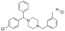1-[(4-chlorophenyl)benzyl]-4-[(m-tolyl)methyl]piperazine hydrochloride CAS#: 36236-67-6