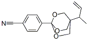 1-(4-cyanophenyl)-4-(1-methylprop-2-enyl)-2,6,7-trioxabicyclo(2.2.2)octane CAS#: 135097-63-1