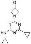 1-[4-cyclopropyl-6-(cyclopropylamino)-1,3,5-triazin-2-yl]azetidin-3-on e CAS#: 148312-49-6