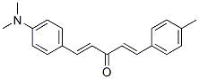 1-[4-(dimethylamino)phenyl]-5-(4-methylphenyl)penta-1,4-dien-3-one CAS#: 38552-36-2