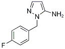 1-(4-fluorobenzyl)-1H-pyrazol-5-amine CAS#: 137968-28-6