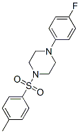 1-(4-fluorophenyl)-4-(p-tolylsulphonyl)piperazine CAS#: 4004-97-1