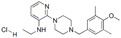 1-(4-methoxy-3,5-dimethylbenzyl)-4-(3-(ethylamino)-2-pyridyl)piperazine hydrochloride CAS#: 136818-99-0