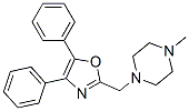 1-[(4,5-Diphenyl-2-oxazolyl)methyl]-4-methylpiperazine CAS#: 33161-88-5