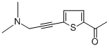 1-{5-[3-(DIMETHYLAMINO)PROP-1-YNYL]-2-THIENYL}ETHAN-1-ONE CAS#: 175203-63-1