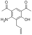 1-(5-ACETYL-3-ALLYL-2-AMINO-4-HYDROXYPHENYL)ETHAN-1-ONE CAS#: 115350-01-1