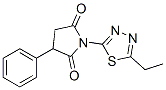 1-(5-ethyl-1,3,4-thiadiazol-2-yl)-3-phenyl-pyrrolidine-2,5-dione CAS#: 139477-31-9