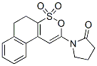 1-[(5,6-Dihydronaphth[2,1-c][1,2]oxathiin 4,4-dioxide)-2-yl]pyrrolidin-2-one CAS#: 40535-16-8