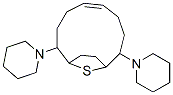 1-[(5Z)-2-(1-piperidyl)-13-thiabicyclo[8.2.1]tridec-5-en-9-yl]piperidi ne CAS#: 174198-13-1