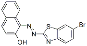 1-(6-Bromo-2-benzothiazolylazo)-2-naphthol CAS#: 3566-95-8