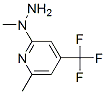 1-(6-METHYL-4-(TRIFLUOROMETHYL)PYRID-2-YL)-1-METHYLHYDRAZINE CAS#: 175136-90-0