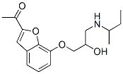 1-[7-[2-Hydroxy-3-(sec-butylamino)propoxy]-2-benzofuranyl]ethanone CAS#: 39543-94-7
