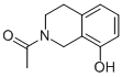 1-(8-hydroxy-3,4-dihydroisoquinolin-2(1H)-yl)ethanone CAS#: 140865-97-0