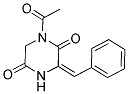 1-ACETYL-3-BENZYLIDENE-PIPERAZINE-2,5-DIONE CAS#: 30166-29-1