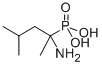 (1-AMINO-1,3-DIMETHYLBUTYL)PHOSPHONIC ACID CAS#: 125078-18-4