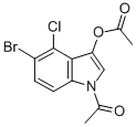 1-Acetyl-5-bromo-4-chloro-1H-indol-3-yl acetate CAS#: 3030-06-6
