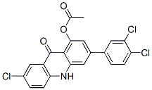 1-[Acetyloxy]-7-chloro-3-[3,4-dichlorophenyl]-9(10H)-acridinone CAS#: 144154-99-4