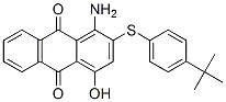 1-Amino-2-[[4-(1,1-dimethylethyl)phenyl]thio]-4-hydroxy-9,10-anthracenedione CAS#: 31571-94-5