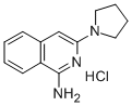 1-Amino-3-(1-pyrrolidinyl)isoquinoline monohydrochloride CAS#: 37989-10-9