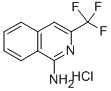 1-Amino-3-(trifluoromethyl)isoquinoline monohydrochloride CAS#: 37989-07-4