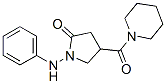 1-Anilino-4-piperidinocarbonylpyrrolidin-2-one CAS#: 39630-12-1