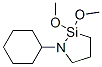 1-Aza-2-silacyclopentane, 1-cyclohexyl-2,2-dimethoxy- CAS#: 115008-80-5