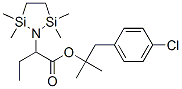 1-Aza-2,5-disilacyclopentane-1-acetic acid, -alpha--ethyl-2,2,5,5-tetramethyl-, 2-(4-chlorophenyl)-1,1-dimethylethyl ester CAS#: 120493-70-1