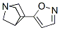 1-Azabicyclo[2.2.1]heptane,3-(5-isoxazolyl)-,exo-(9CI) CAS#: 123917-10-2
