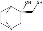 1-Azabicyclo[2.2.2]octan-3-ol, 3-(mercaptomethyl)-, (S)- (9CI) CAS#: 158568-64-0