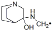 1-Azabicyclo(2,2,2)octan-3-ol-3-aminomethyl CAS#: 128200-13-5