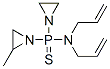 (1-Aziridinyl)(2-methyl-1-aziridinyl)(diallylamino)phosphine sulfide CAS#: 41657-30-1