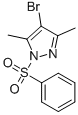 1-BENZENESULFONYL-4-BROMO-3,5-DIMETHYL-1H-PYRAZOLE CAS#: 130874-32-7