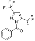 1-BENZOYL-3,5-BIS(TRIFLUOROMETHYL)PYRAZOLE CAS#: 134947-25-4