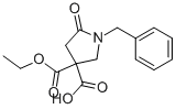 1-BENZYL-3-(ETHOXYCARBONYL)-5-OXOPYRROLIDINE-3-CARBOXYLIC ACID CAS#: 162686-34-2