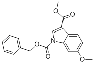 1-BENZYL-3-METHYL 6-METHOXYINDOLE-1,3-DICARBOXYLATE CAS#: 131424-26-5