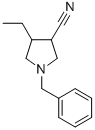 1-BENZYL-4-ETHYL-PYRROLIDINE-3-CARBONITRILE CAS#: 115687-25-7
